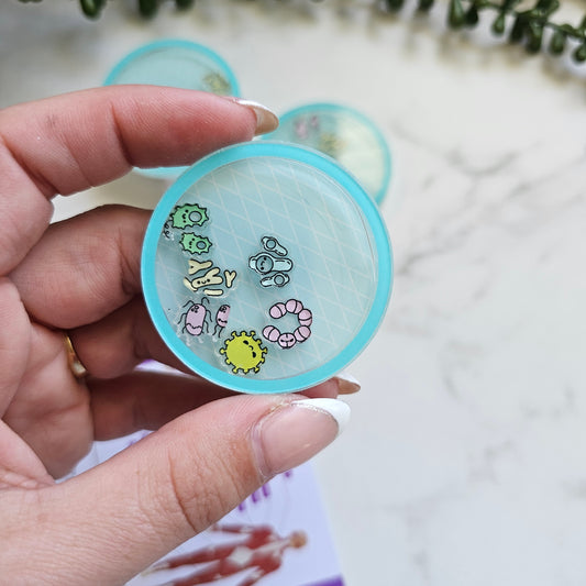 Agar plate shaker reel