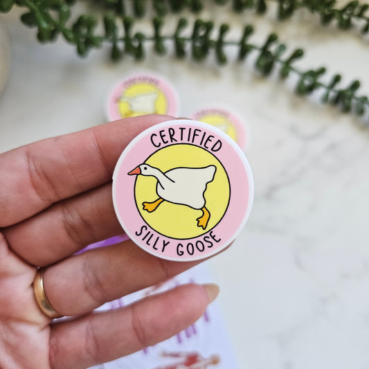 Silly goose badge reel