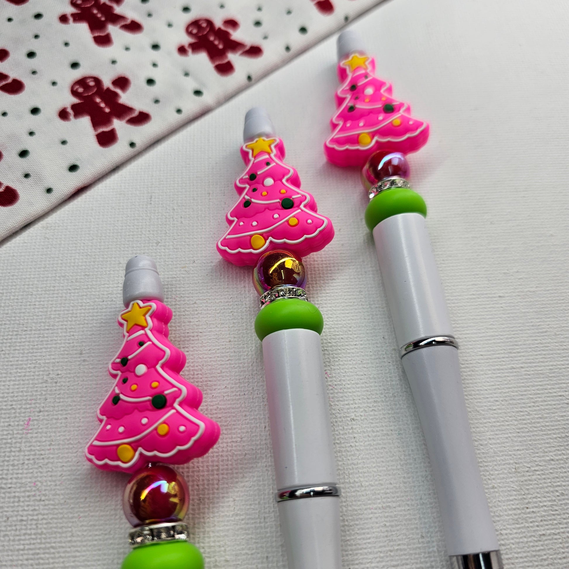 Christmas beaded pens - Sparkle Name Badges