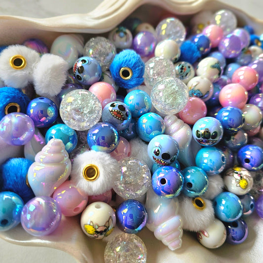 🌺 Stitch in Paradise – July Exclusive Bead Mix 🌺 100g