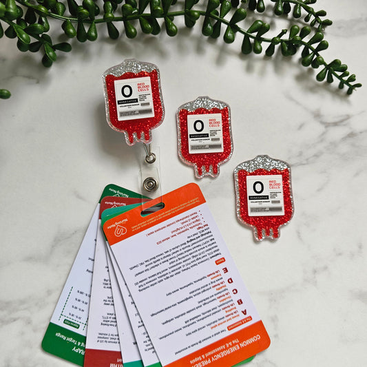 Blood bag Badge Reel