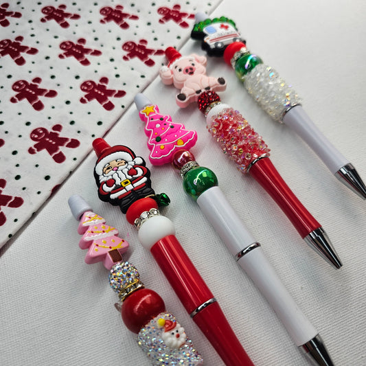 Christmas beaded pens - Sparkle Name Badges