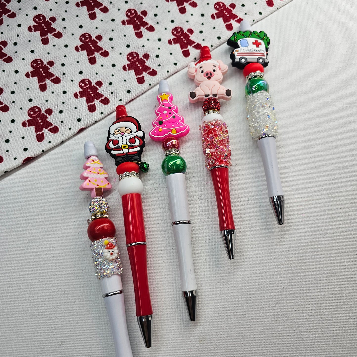 Christmas beaded pens - Sparkle Name Badges