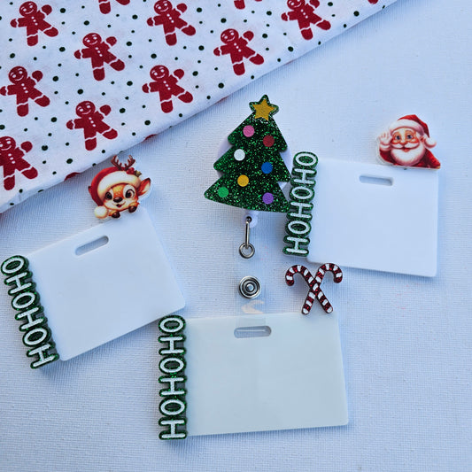 Christmas Reel Buddy - Sparkle Name Badges