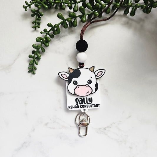 Premium Cow Lanyard