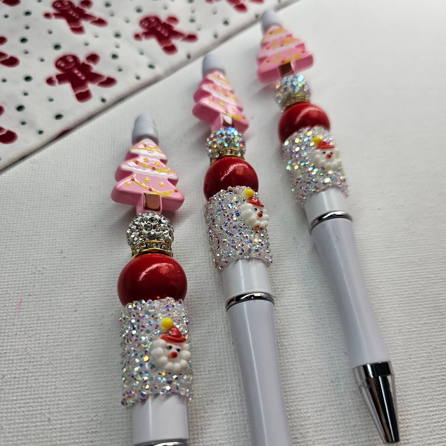 Christmas beaded pens - Sparkle Name Badges