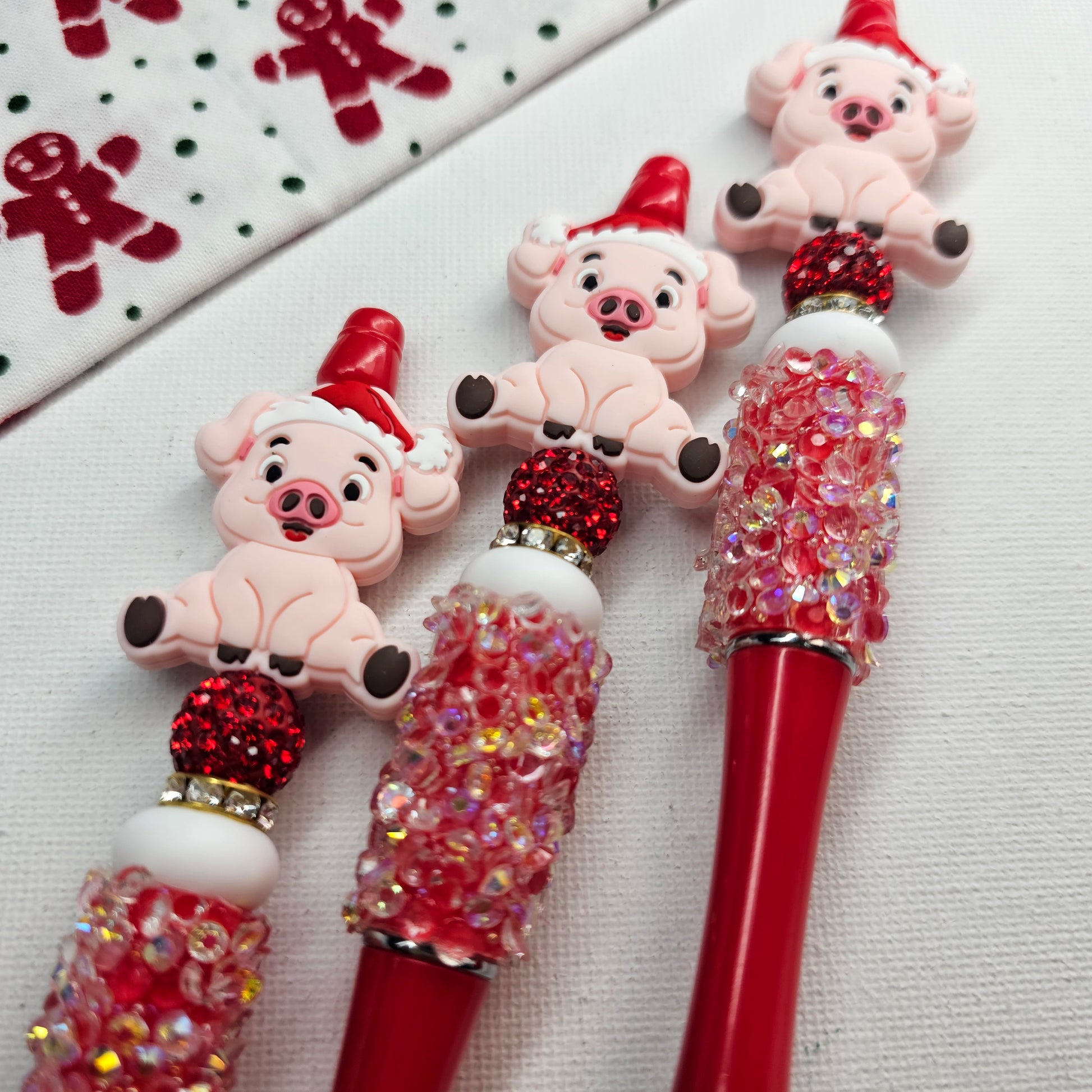 Christmas beaded pens - Sparkle Name Badges